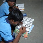 Caligraphy sessions to develop interest in writing