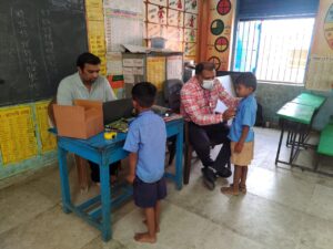 Health check up at schools